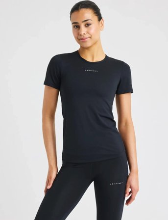 Röhnisch Jacquard Ss Top - Black - XXL