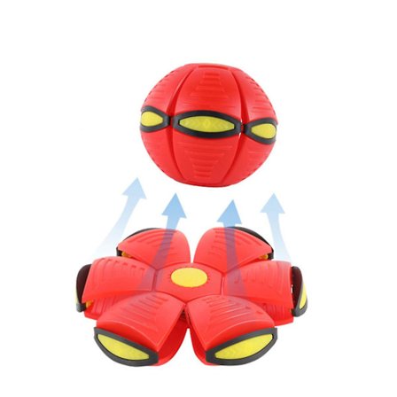 Doggy Disc Ball Magic Ball Hund Leksak Bollar Interaktiv Vallning Dekomprimering Husdjur Leksaker