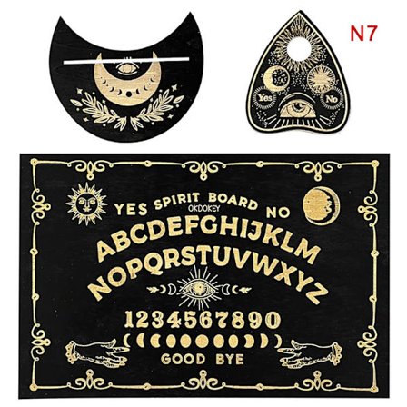 Puun kaiverrettu Ouija Boa - Perfet - ennustuspöytä