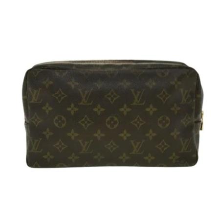 Louis Vuitton Vintage, Brown Canvas Louis Vuitton Trousse Toilette Bruin, Dames, Maat:ONE Size