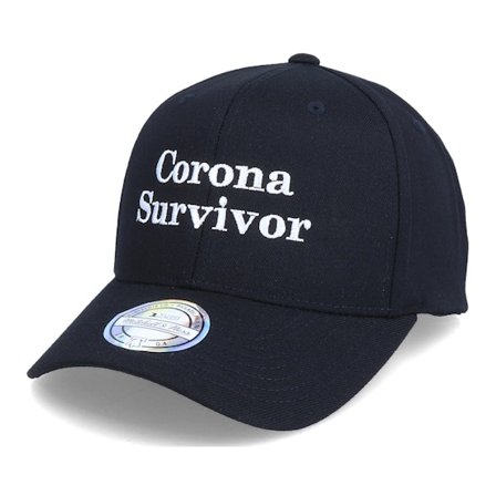 Iconic - Černá adjustable Kšiltovka - Corona Survivor Black 110 Adjustable @ Hatstore