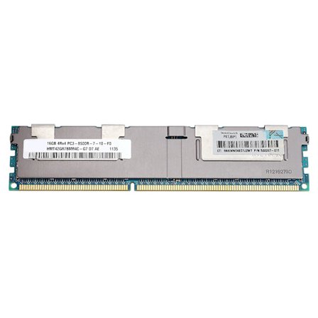 16 GB PC3-8500R DDR3 1066 MHz CL7 240-pin ECC Reg Memory RAM 1,5 V 4Rx4 RDIMM RAM til server-workstation
