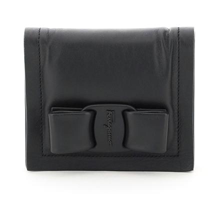 Salvatore Ferragamo wallet , Zwart , Dames , Maat: ONE Size Portefeuilles