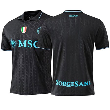 25-26 S.S.C. Napoli Bortedrakt Tredje Fotball T-skjorte Jersey S-2XL