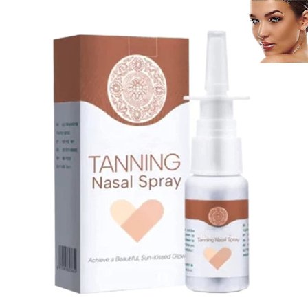 Tanning Nasal Spray, Tanning Sunless Spray, Deep Tanning Dry Spray,sunless Tanning Mist, Självbrunande ansiktsdimma, naturligt utseende solbränna