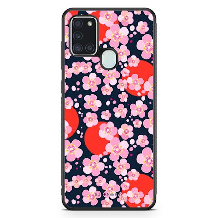 Bjornberry Skal Samsung Galaxy A21s - Japan Blommor