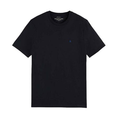 Scotch & Soda t-shirt , Zwart , Heren , Maat: M