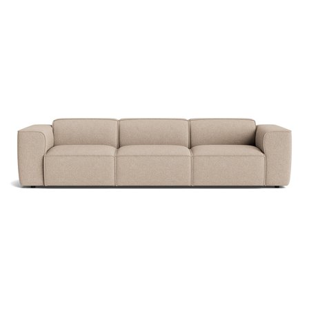 Aura XL 3 personers sofa - Loop Beige - 303x100x73 - Sofa, 3 personers sofa