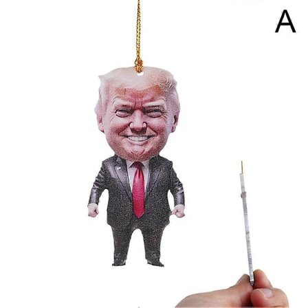 Akryl Flat Anheng Kreativ Morsom Tegneserie President Anheng Gave