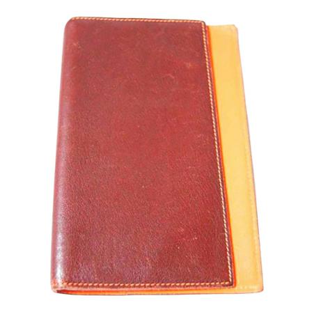 Hermès Vintage Wallets Cardholders Orange, Dame Vintage Accessories, Størrelse: ONE Size