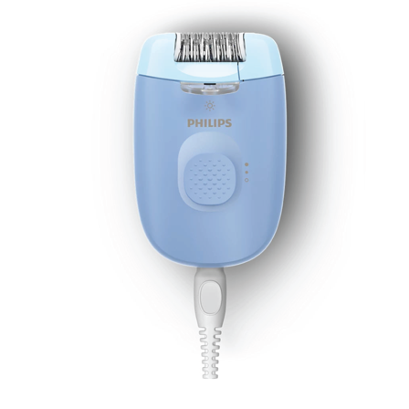 Philips Epilator Series 4000 Epilator med ledning, Blå, 1 stk.