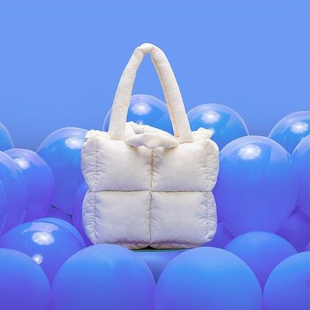 Kvinder Tote Bag Skuldertasker MILK WHITE