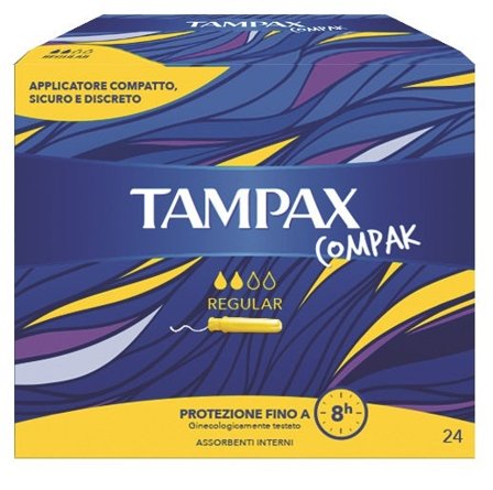 Tampax Compak Regular 24Pezzi