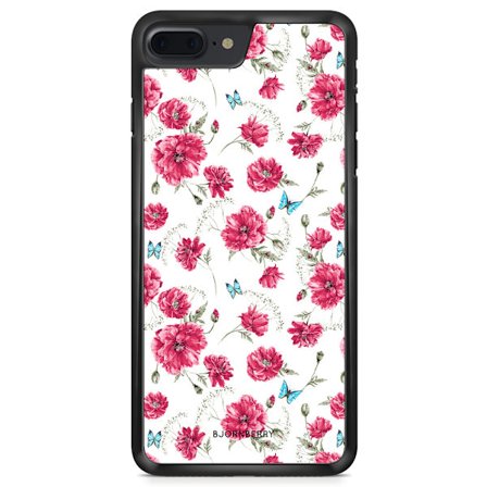 Bjornberry Skal iPhone 8 Plus - Fjärilar