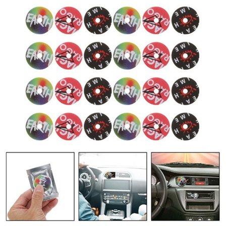 IC 24 kpl Aromaterapia tabletit Record Air Freshener Auton hajotin