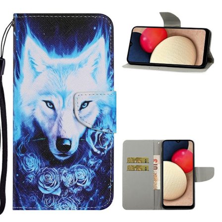 Wonderland Samsung Galaxy A02s flip kuoret - Susi