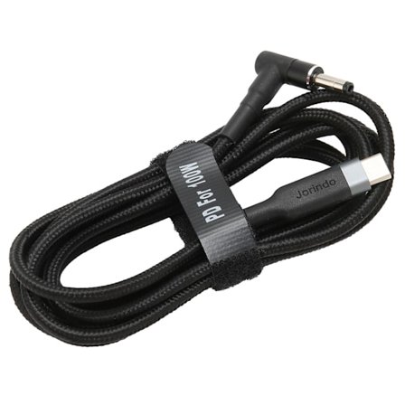 JORINDO TypeC till DC-kabel 100W 5A Portabel Lättviktig Bekväm Hållbar 4.0x1.7mm PD USB till DC-kabel (2 meter)
