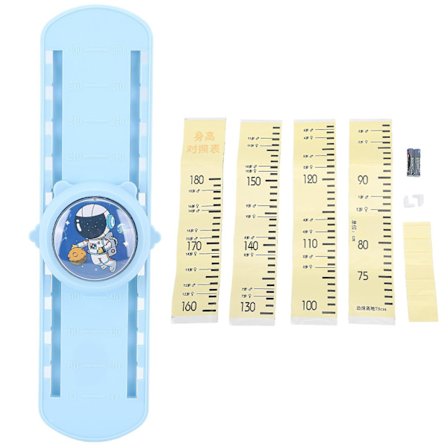 Høydetrening Leketøy for Barn Stemmesending Berørings Høydeteller Justerbar Belysning Vekstdiagram Trening[HK]