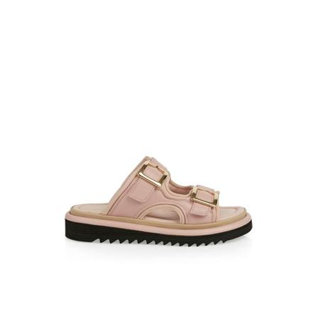 Marc Cain Foot bed Sandalen , Beige , Dames , Maat: 40 EU