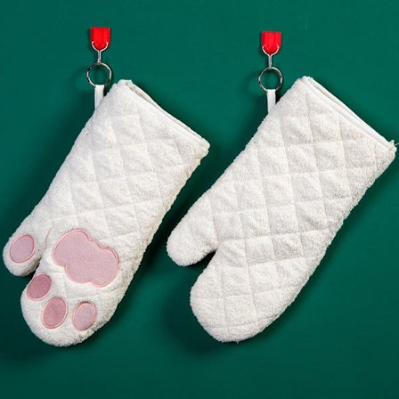 Grytunderlägg, 1 par, Beige, Värmebeständig