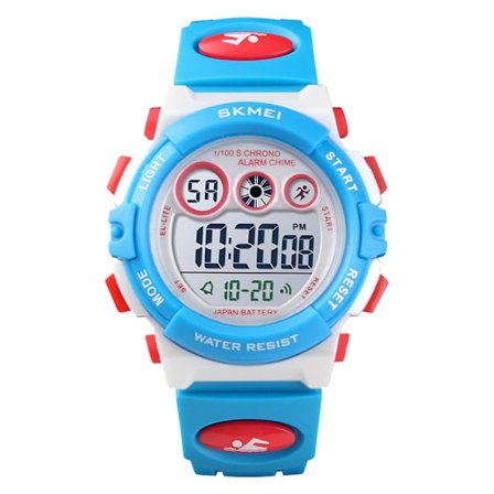 SKMEI 1451 Klocka Digital klocka för pojkar Flickor Barn 50M vattentät sportarmbandsur med