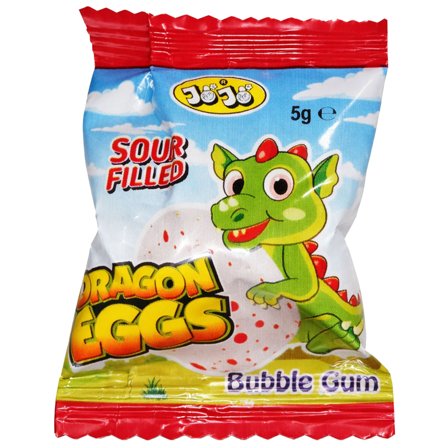 Surt Tuggummi Drakägg 5g