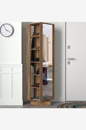 Hanah Home - Eteiskaluste Roll - Ruskea - Eteiskalusteet - - Homeroom