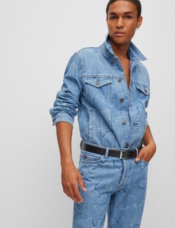 HUGO Gellot_Sz35 - Black - 80