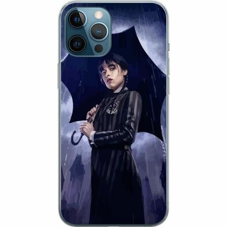 Apple Iphone 12 Pro Max Genomskinligt Skal Wednesday Addams