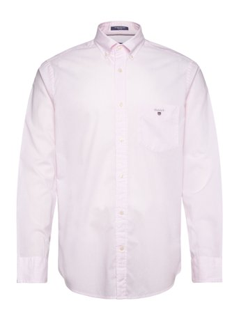 Reg Poplin Stripe O.shield Shirt Pink GANT