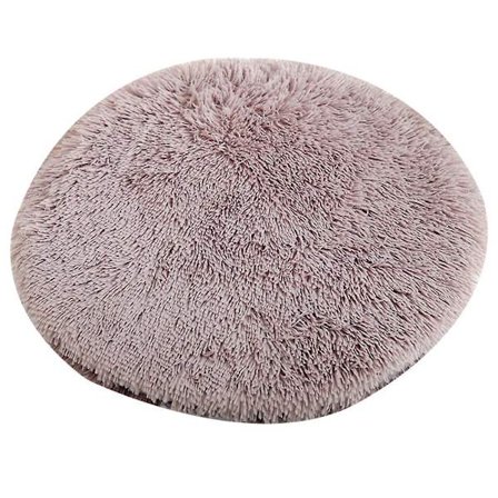 Pyöreä pehmeä lemmikkieläinten matto lämmin ja mukava koiran matto pentue pehmeä koiran matto S