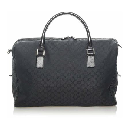 Gucci Vintage, Weekend Bags Zwart, Dames, Maat:ONE Size