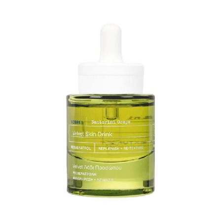 Korres Santorini Grape Velvet Skin Drink Face Oil Serum & specialbehandling Unisex 30 ML
