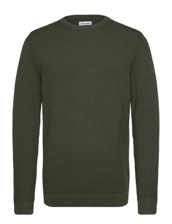 Jjotto Knit Crew Neck Ln Jack & J S Green