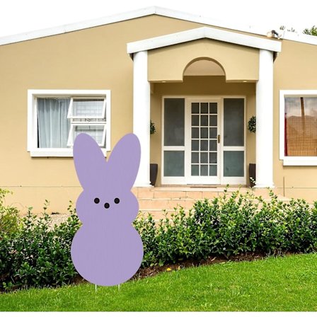Påskehare Havepæl - Påske Have Skilte Hare Have Dekorationer Med Pæl - Påskehare Skilte Dekoration Til Have Terrasse Græsplæne