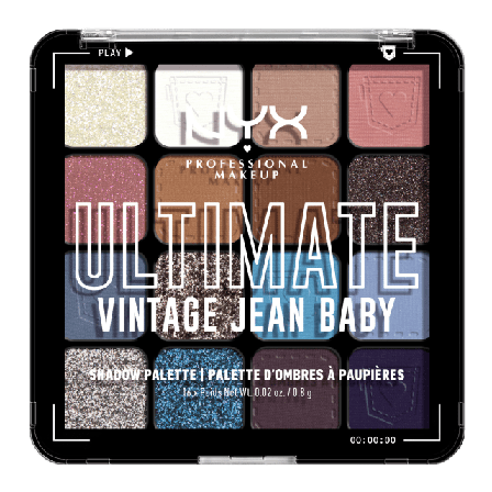 NYX Professional Makeup Ultimate Shadow Palette 16-Pan Ögonskuggor Unisex Flerfärgad ONESIZE