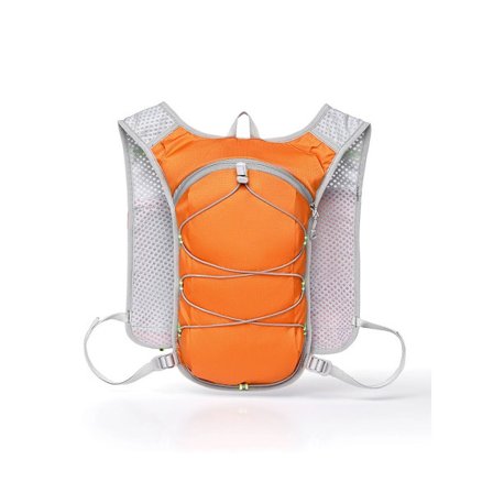 Løpe- og sykkelpakke, lett løpevestpakke for sti - Oransje