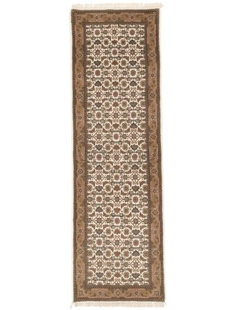 Liten Bidjar Indisk Matta 77X248 Ull