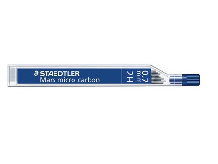 Staedtler Mars Reservstift 0,7mm 2H 12/fp - Lyreco - Kontorsmaterial - Pennor - Reservstift