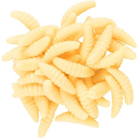 100 kpl 2 cm kalastusviehe toukka pehmeä viehe viehe mato kalastusviehe - keinotekoinen viehe osio elävänkaltainen taimen uintiviehe kova uistin 