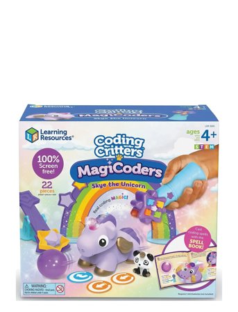 Coding Critters Magicoders: Skye The Unicorn Purple Learning Resources