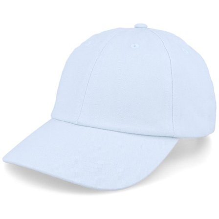 Beechfield - Unstructured Pastel Blue Dad Cap Unconstructed Blue Cap - @ Hatstore