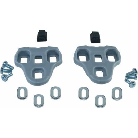 Grå Cykelsko Kiler 4,5° Kompatibel med Look Keo Klamper Par Landevej