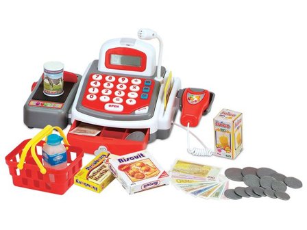 Kassaapparat - Lyreco - Skola och förskola - Lekmaterial - Förskolelek