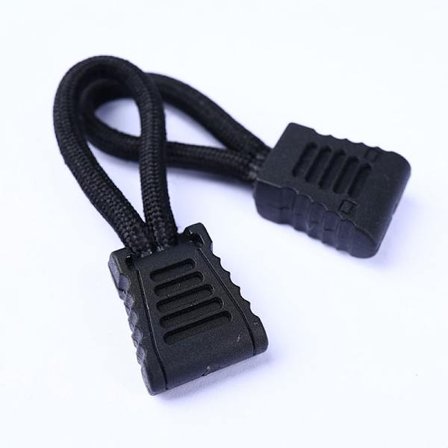 10st Ersättningsklämma Dragkedja Dragdragare Änden Fit Rep Tag Fixe