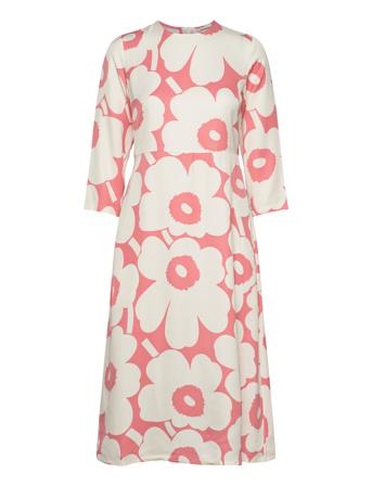 Janetta Pieni Unikko Ii Polvipituinen Mekko Monivärinen/Kuvioitu Marimekko