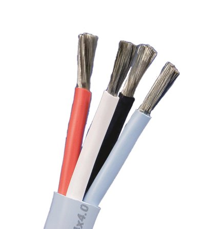 SUPRA 1000000305 Højttaler spundet i kort stigning Blå, 50 m, Forbindelsesudstyr & kabler