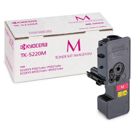 KYOCERA Toner TK-5220M 1,2K magenta - Lyreco - Toner och bläck - Tonerkassetter - Toner Kyocera