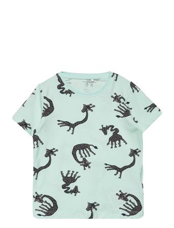 Nmmjesan Ss Top Box Patterned Name It