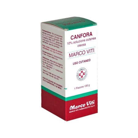 Marco Viti Canfora 10% Soluzione Cutanea Oleosa 100g